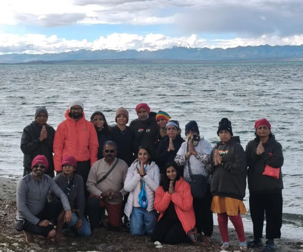 Kailash Yatra Guide at Mansarovra Lake